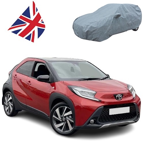 Car Cover Waterproof for Toyota Aygo X Mid BOX e-Care,Outdoor Car Covers  Waterproof Breathable Large Car Cover,Custom Full Car Cover 210 Oxford  Cloth,with Zipper and Windproof Rope (Color : Silver, : 