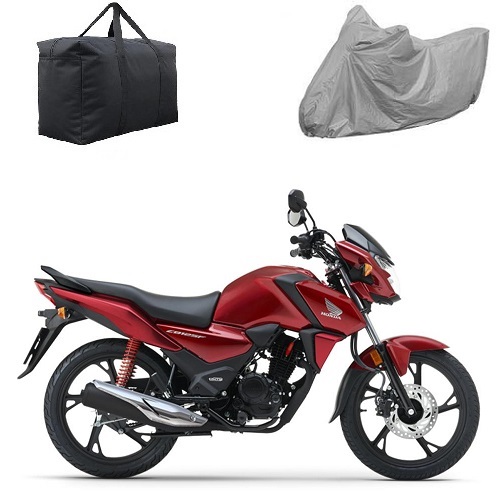 Honda CB125 Twin Motorcycle Seat Cover – Black With Strap (No Honda Logo)