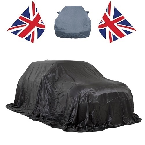 INDOOR CAR COVER REVEAL COVERS CARS VANS 4X4 BLACK SILVER