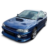 SUBARU IMPREZA CAR COVER 1992-2000 WITH SPOILER SUBARU IMPREZA CAR COVER 1992-2000 WITH SPOILER