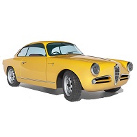 ALFA GIULIETTA SPRINT VELOCE CAR COVER 1954-1965 ALFA GIULIETTA SPRINT VELOCE CAR COVER 1954-1965