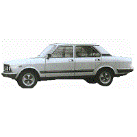 FIAT ARGENTA SALOON CAR COVER 1981-1985 FIAT ARGENTA SALOON CAR COVER 1981-1985