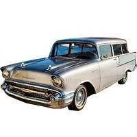 CADILLAC BELAIR STATION WAGON CAR COVER 1954 CADILLAC BELAIR STATION WAGON CAR COVER 1954
