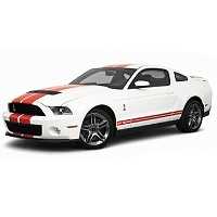 FORD MUSTANG WITH SPOILER AND GT500 CAR COVER 2005-2013