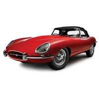 JAGUAR E TYPE ROADSTER CAR COVER 1961-1975 JAGUAR E TYPE ROADSTER CAR COVER 1961-1975