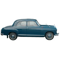 MERCEDES 180 190 CAR COVER 1953-1962 W120 W121