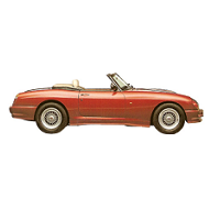 MGR V8 CAR COVER 1993-1995 MGR V8 CAR COVER 1993-1995