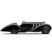 MERCEDES SSK CAR COVER 1928-1932 MERCEDES SSK CAR COVER 1928-1932