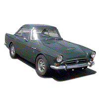 SUNBEAM TIGER CAR COVER 1959-1968 SUNBEAM TIGER CAR COVER 1959-1968