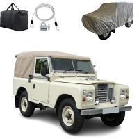 SHIELD Heavy Duty Waterproof Car Cover For Land Rover Series 3 (1971-1985) – Cotton Lined – Made In UK