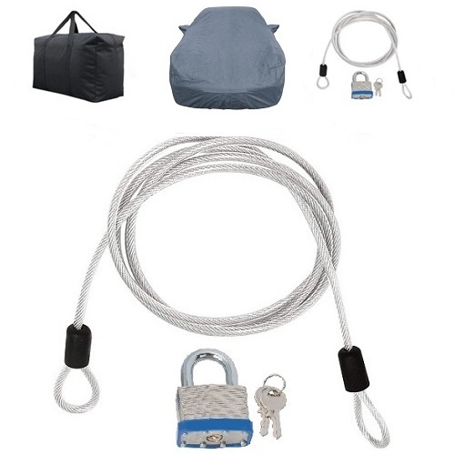 CAR COVER OPTIONAL SECURITY LOCKING KIT