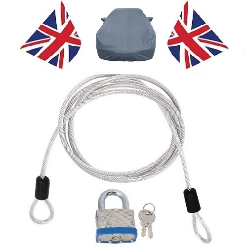 CAR COVER OPTIONAL SECURITY LOCKING KIT