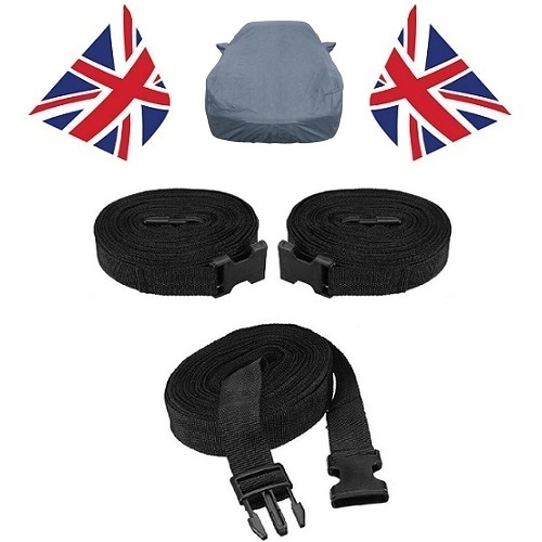 CAR COVER OVER BODY STRAP SET FOR VAN MOTORHOME CARAVAN