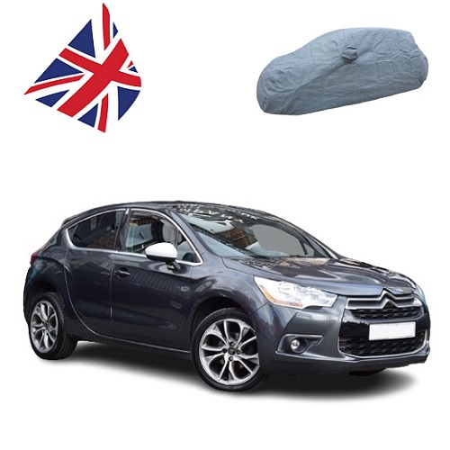 Customized Full Car Cover for Citroen DS3 DS5 DS4, Car Covers Waterproof  Breathable Anti-hail,Outdoor Winter Snow Protection Compatible，Anti-UV with  Zipper and Windproof Rope (Color : 4, Size : WIT : : Automotive