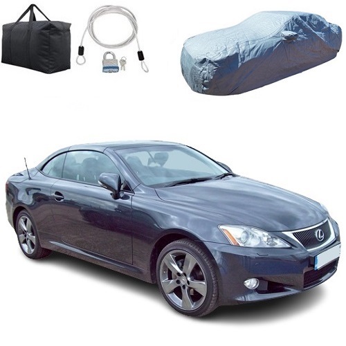 thumbnail image 2 of All-Weather Custom Car Cover For Lexus LS (1990-2017) | Gray, Outdoor Waterproof Protection 2 of 4