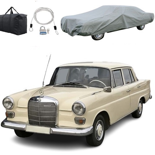 Custom All-Weather Car Cover For 1972-1989 Mercedes SL-Class – Gray, Waterproof, UV-Resistant